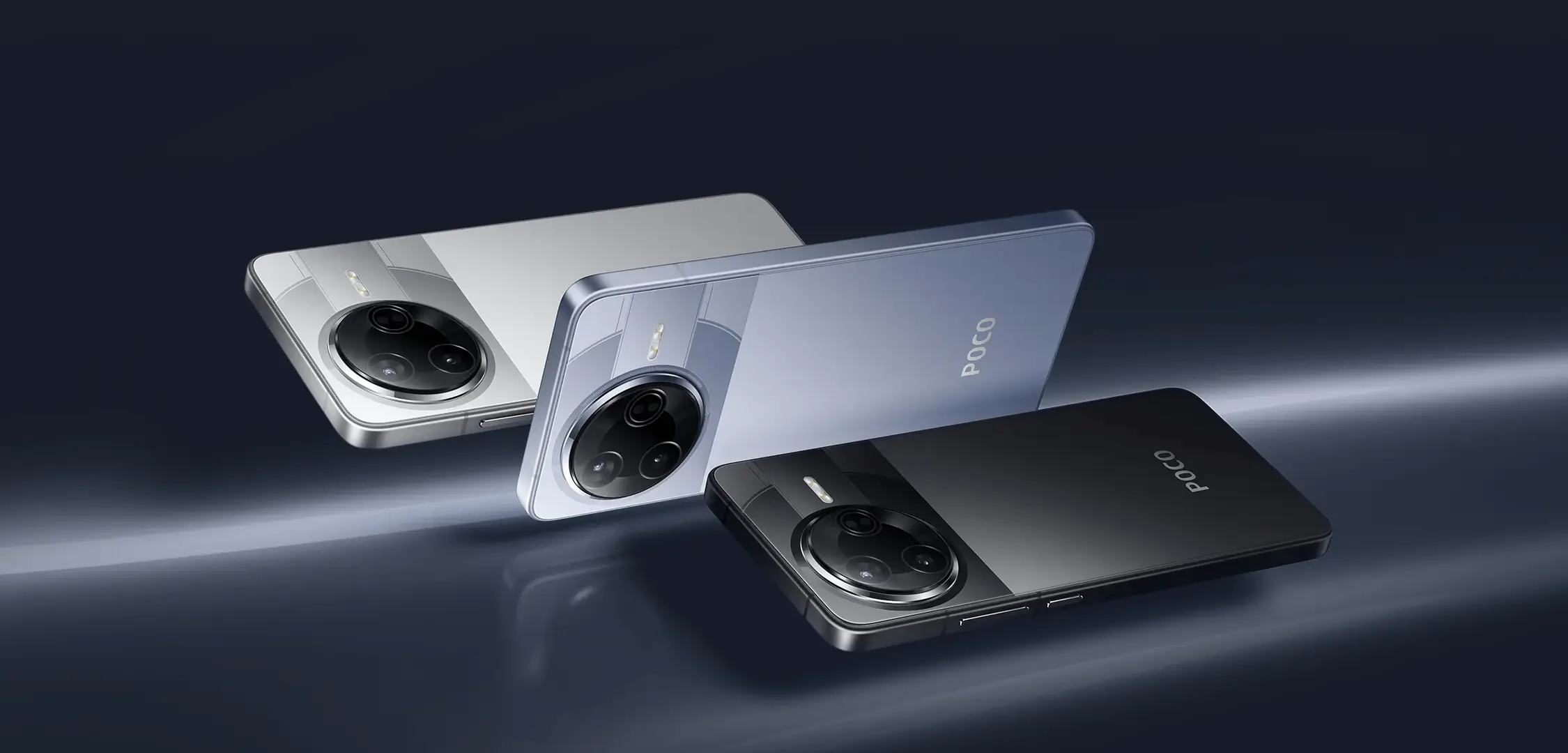 POCO F7 Pro 5G Silver USB-C Port and Bottom Design Kenya