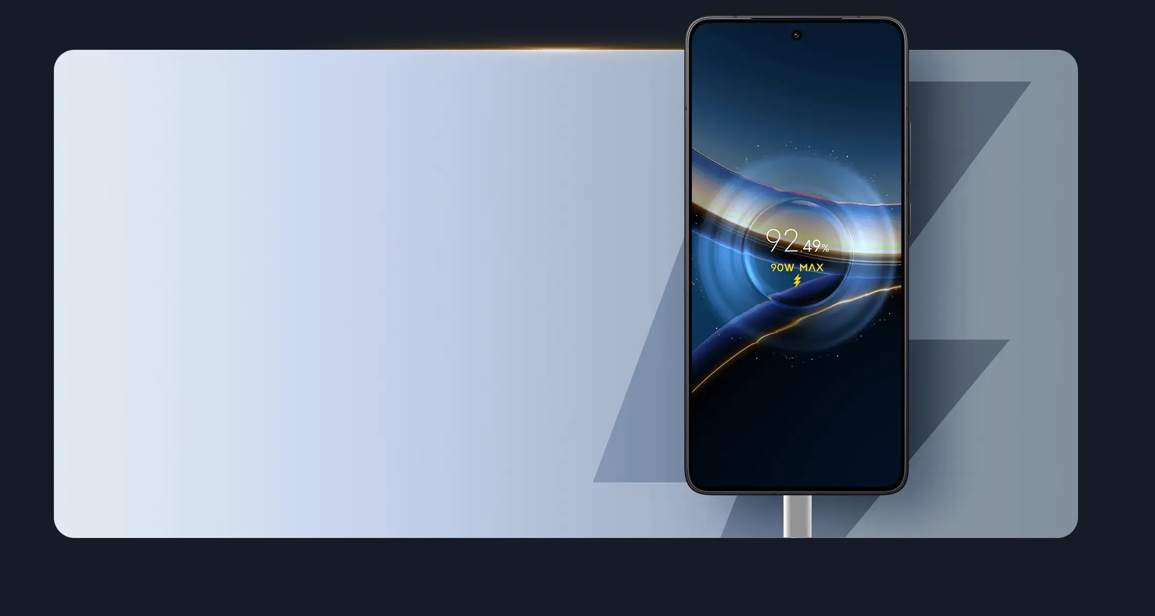 Slim Profile POCO F7 Pro 5G Silver Display Side View Kenya