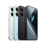 Three Colour Options POCO X8 Pro Max White Blue Black Rear