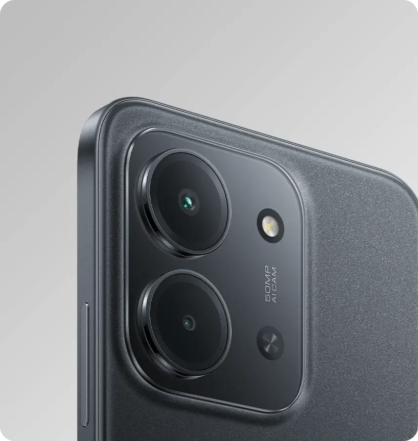 Redmi 15C 50MP Camera Close Up Midnight Black Kenya