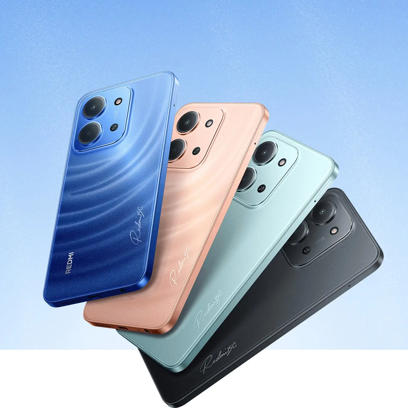 Redmi 15C All Colors Kenya Moonlight Blue Mint Green Black Orange