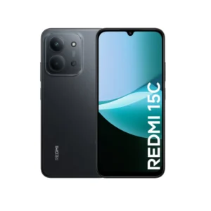 Redmi 15C Kenya Midnight Black Front Display Branding