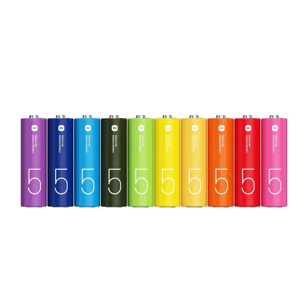 Xiaomi AA Rainbow Batteries (10 Count) — image 1