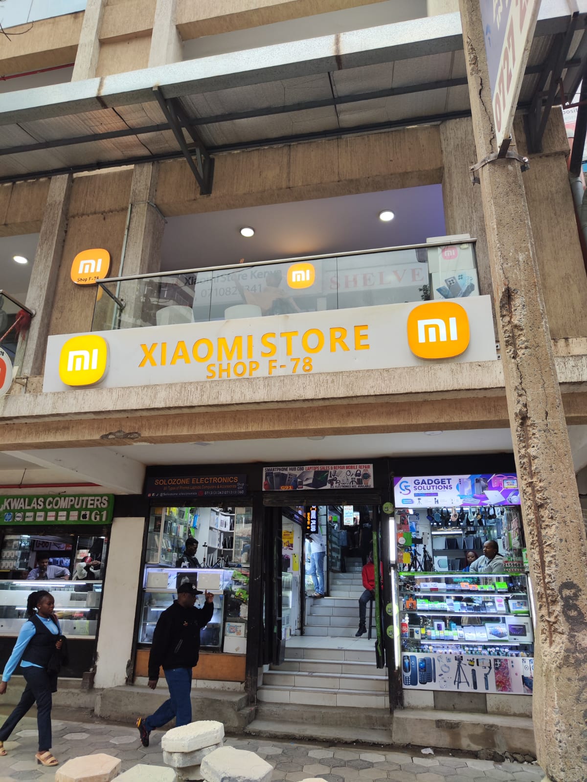 Exterior of Xiaomi Store Nairobi