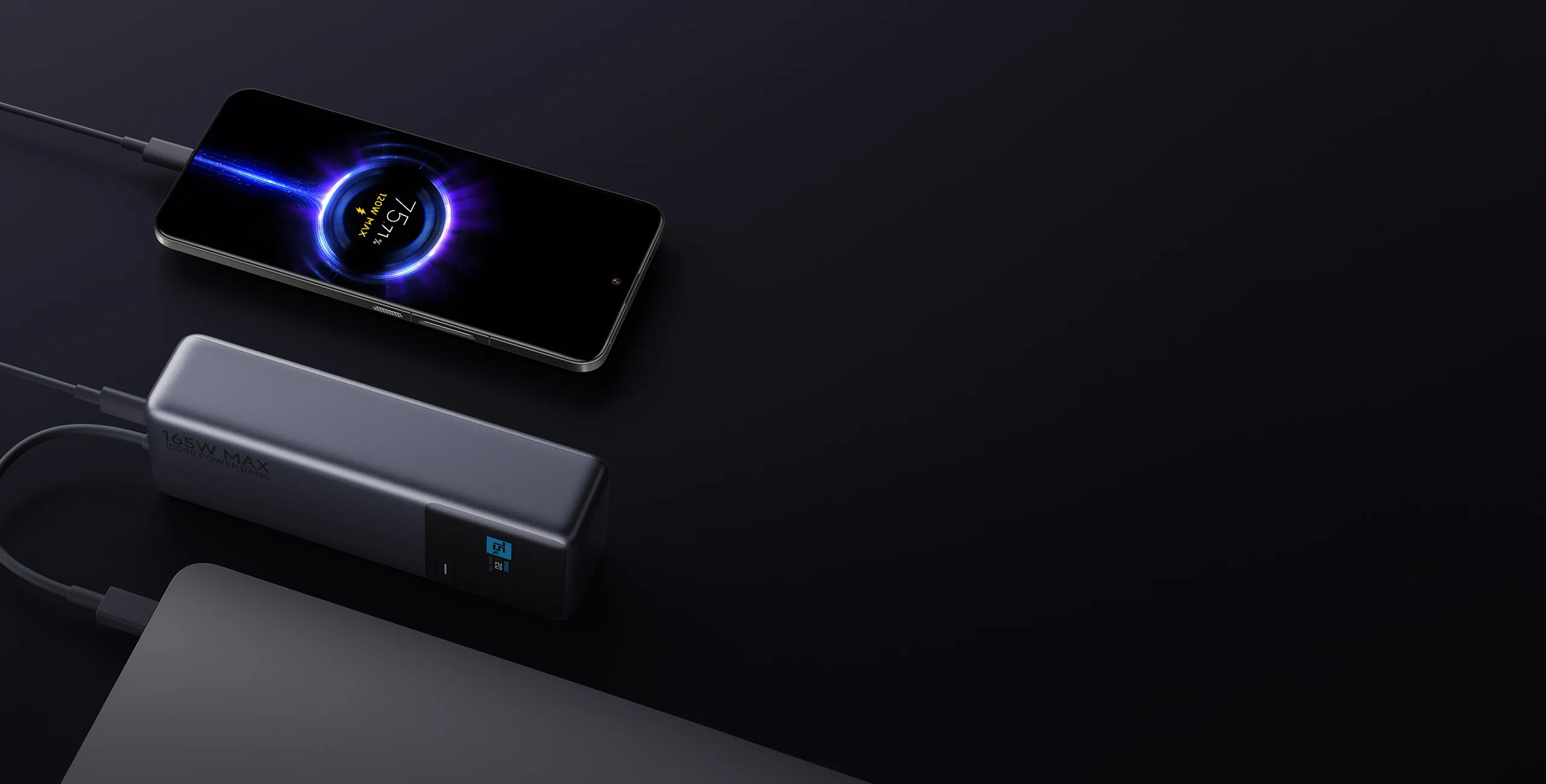Xiaomi 165W Power Bank 10000 (Integrated Cable)