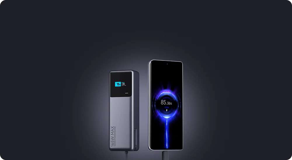Xiaomi 165W Power Bank 10000 (Integrated Cable)