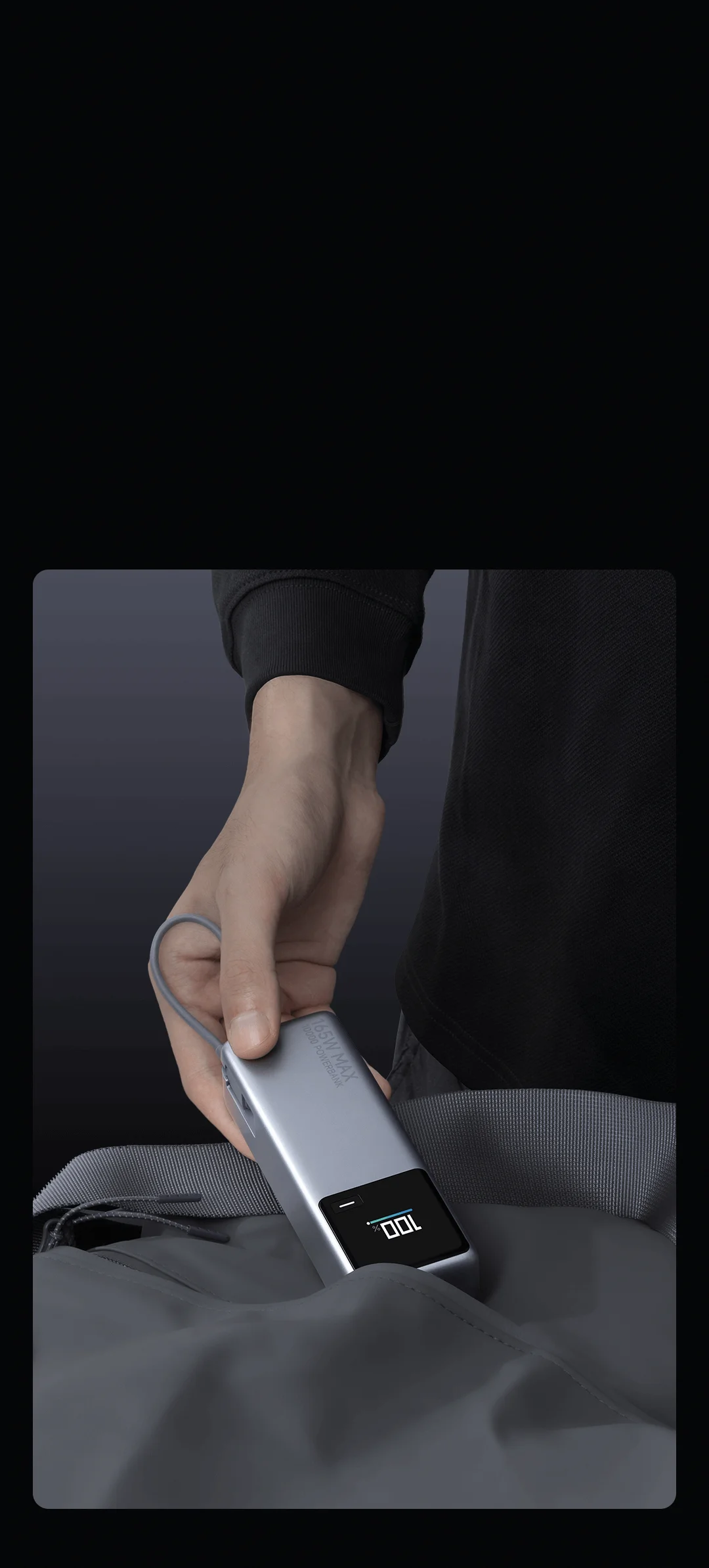 Xiaomi 165W Power Bank 10000 (Integrated Cable)