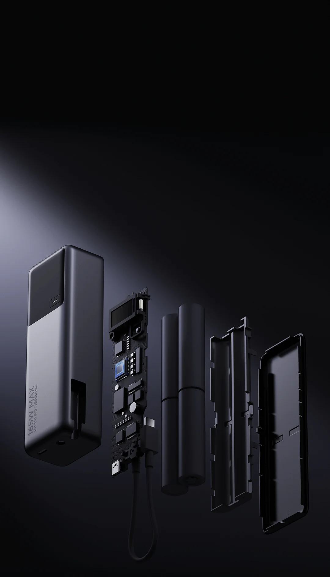 Xiaomi 165W Power Bank 10000 (Integrated Cable)