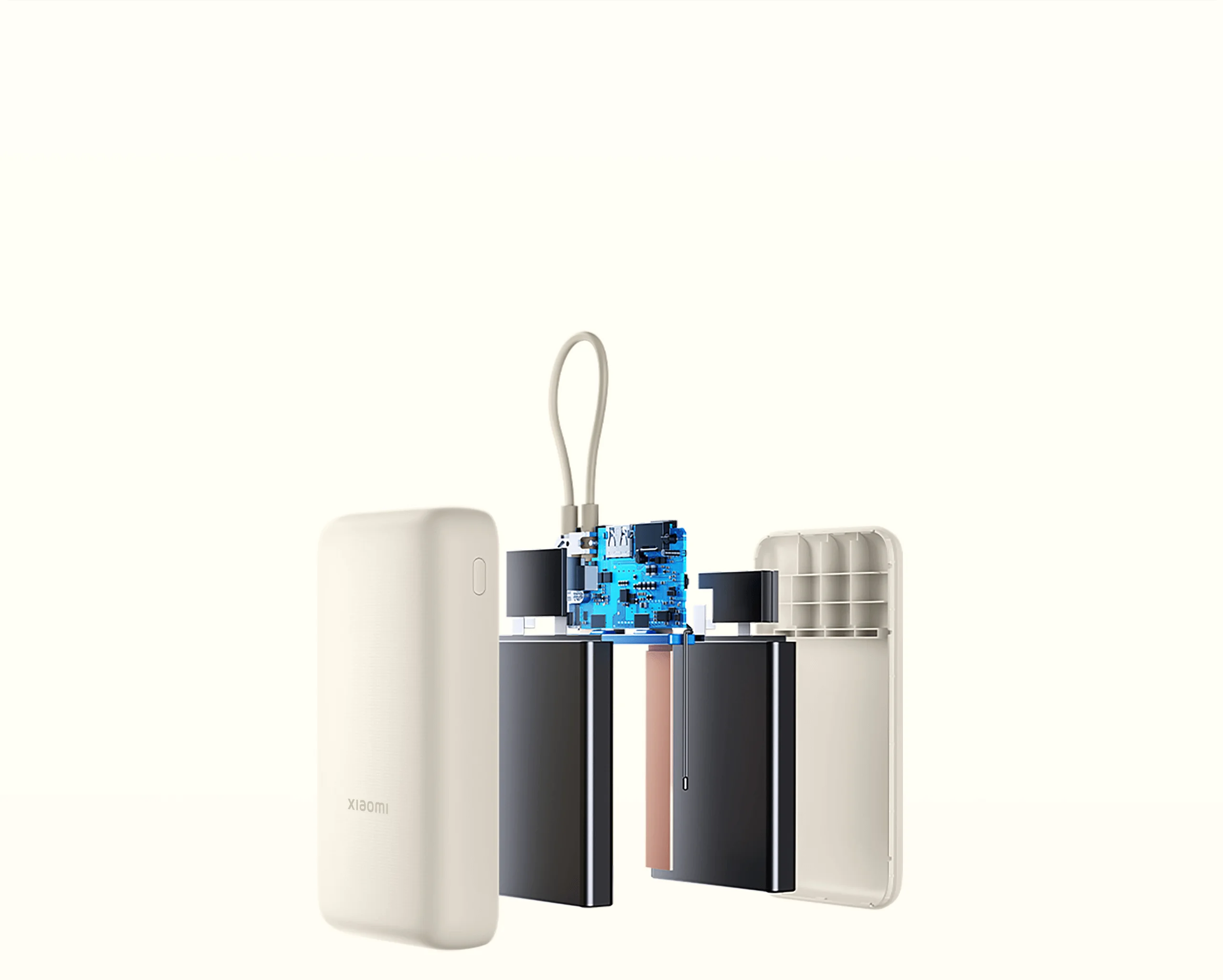 Xiaomi 33W Power Bank 20000mAh Integrated Cable