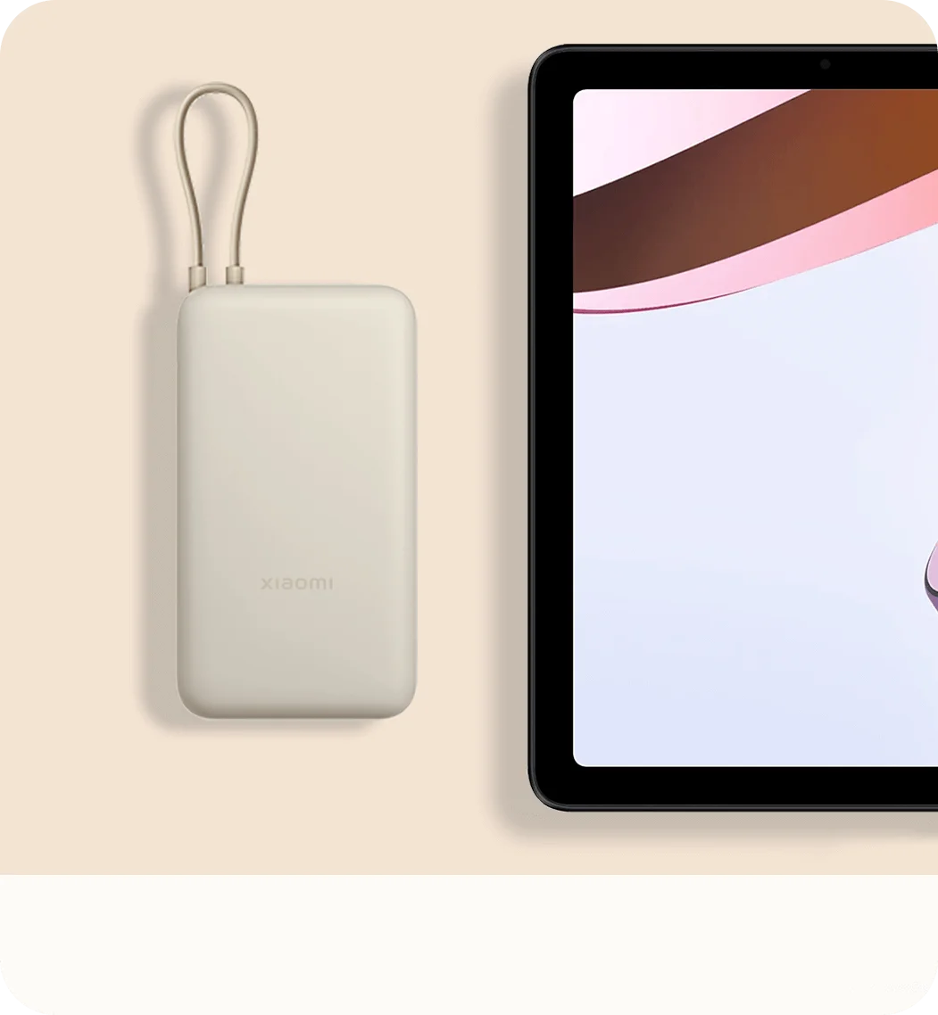 Xiaomi 33W Power Bank 20000mAh Integrated Cable