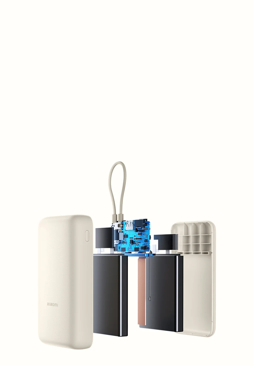 Xiaomi 33W Power Bank 20000mAh Integrated Cable