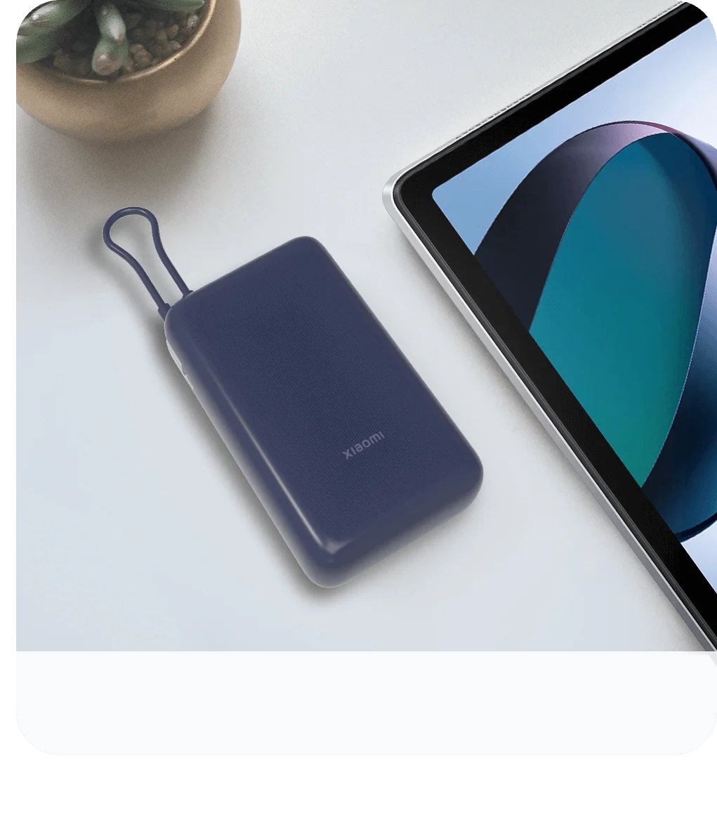 Xiaomi 33W Power Bank 20000mAh Integrated Cable