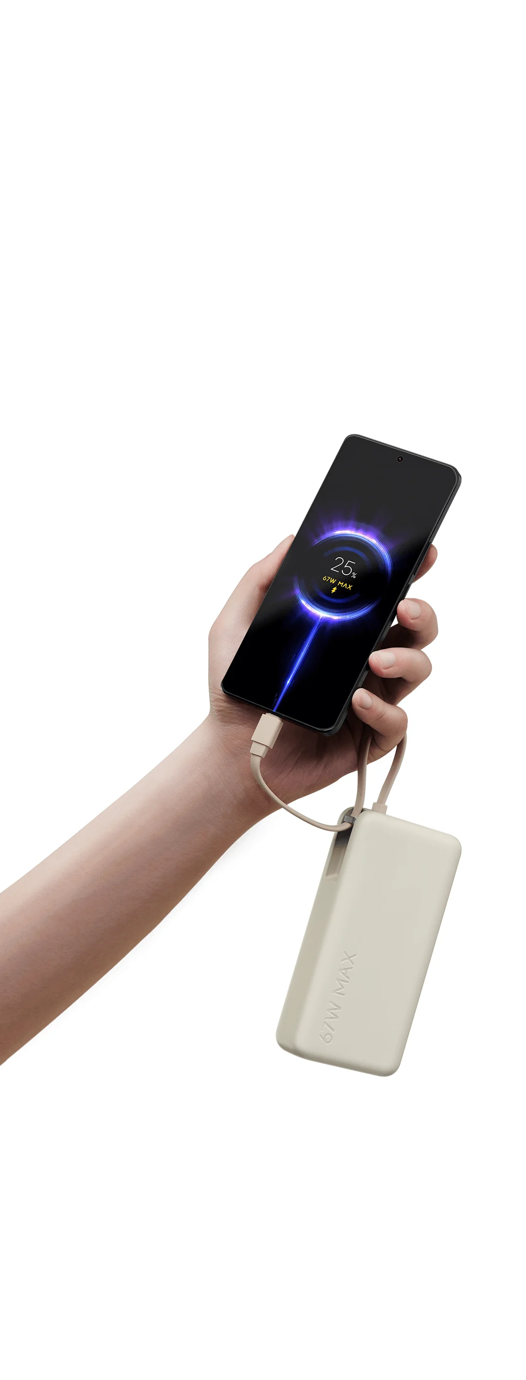 Xiaomi 67W Power Bank 20000 (Integrated Cable)