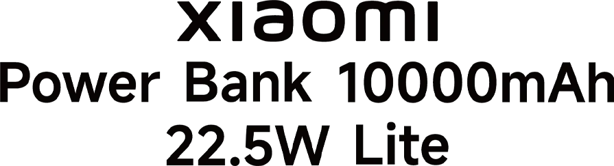 Xiaomi Power Bank 10000 mAh 22.5W Lite