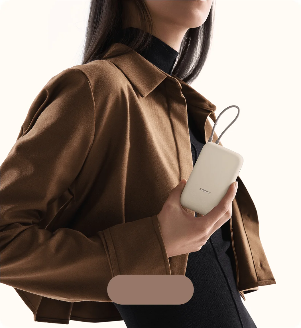 Xiaomi Power Bank 10000mAh (Integrated Cable)