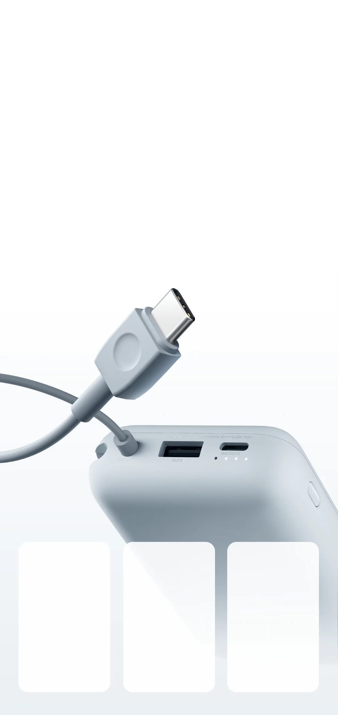Xiaomi Power Bank 10000mAh (Integrated Cable)
