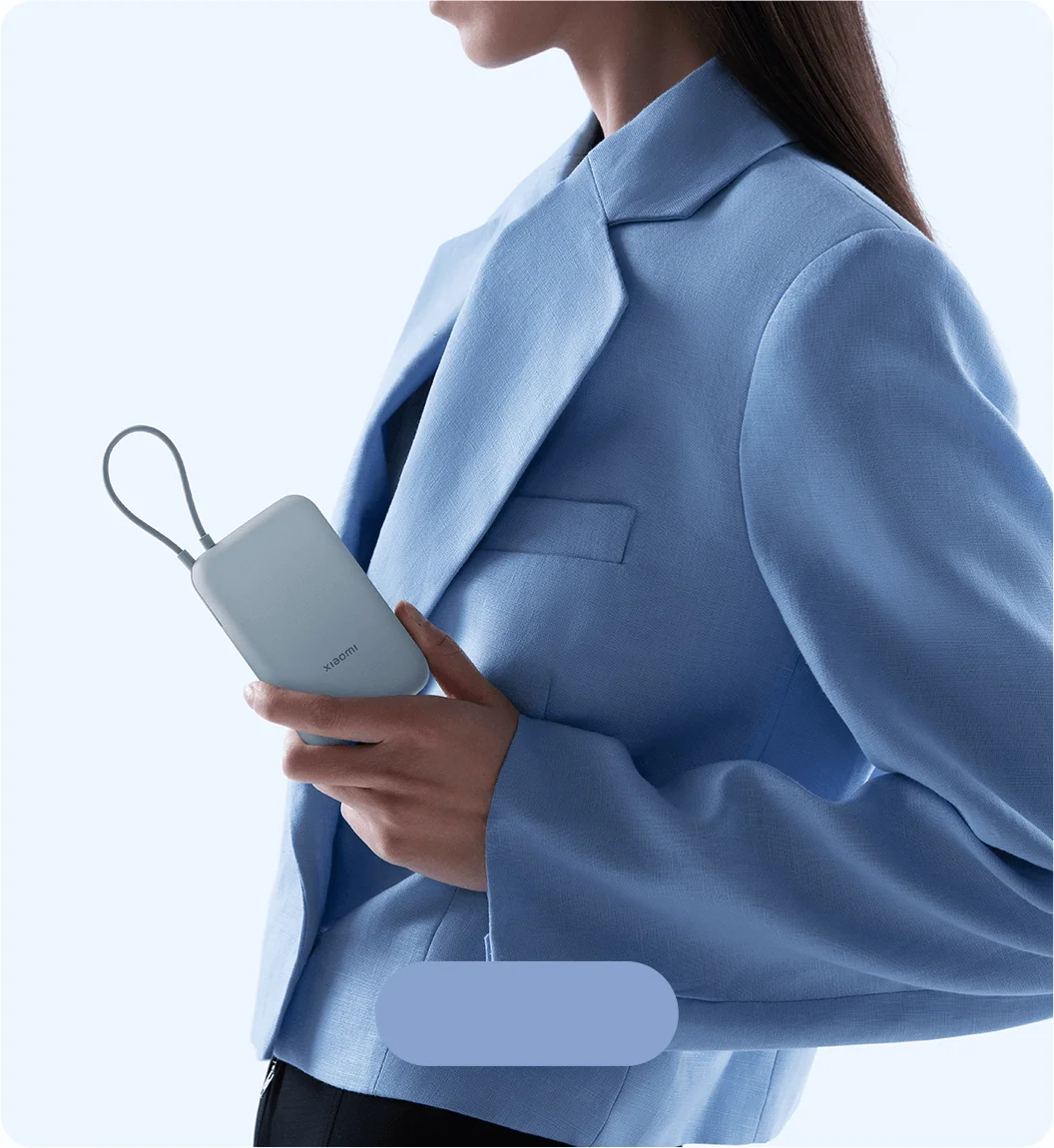 Xiaomi Power Bank 10000mAh (Integrated Cable)