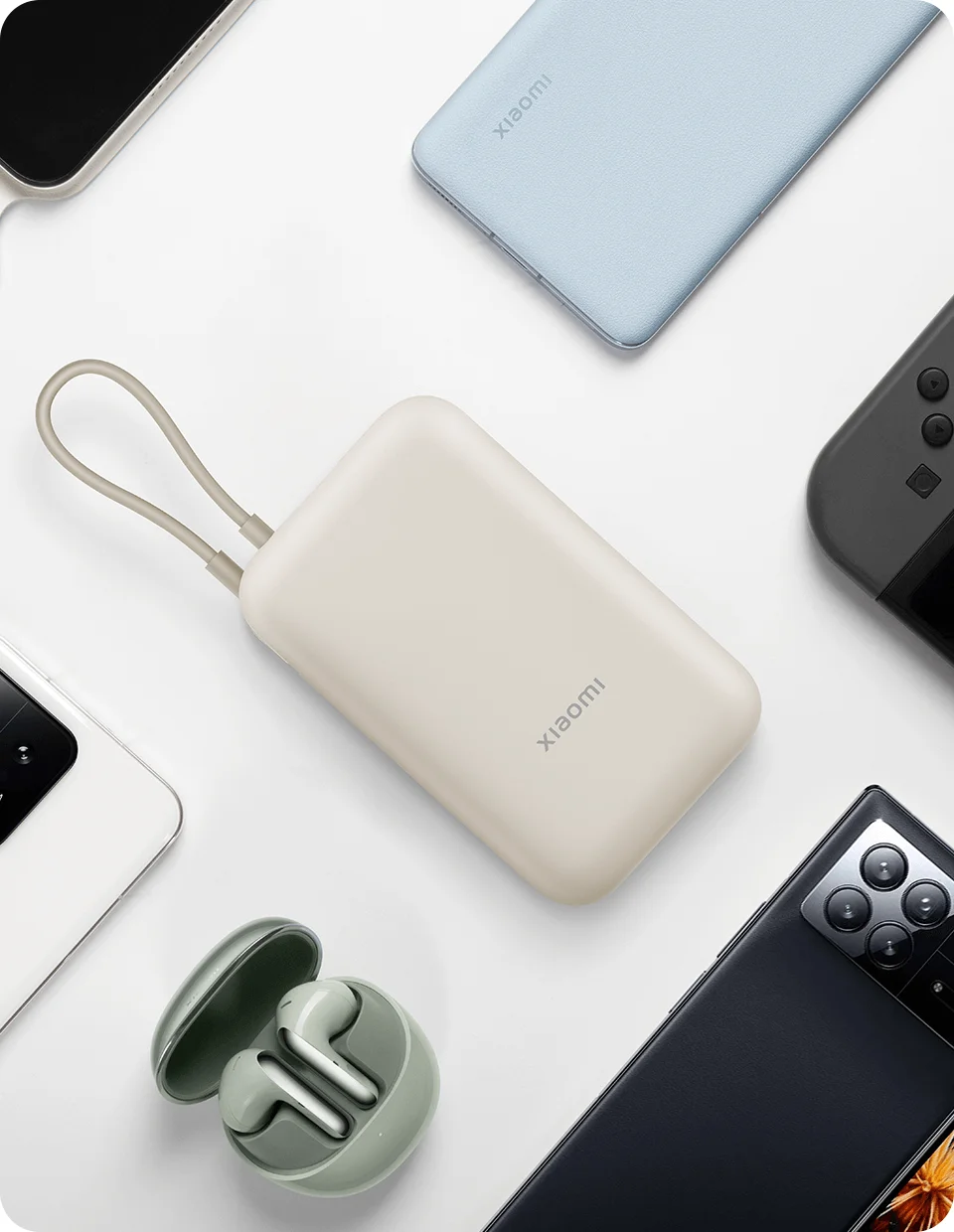 Xiaomi Power Bank 10000mAh (Integrated Cable)