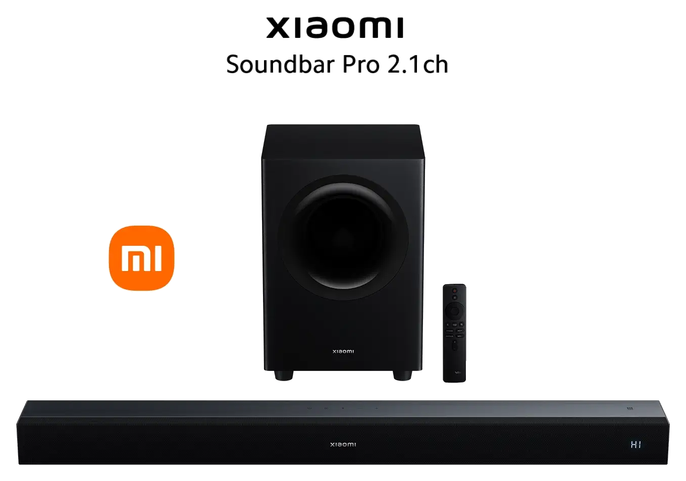 Xiaomi Soundbar Pro 2.1 Ch Soundbar with Subwoofer